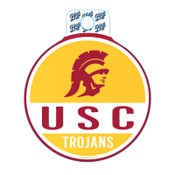USC Trojans Hack Saw Sticker